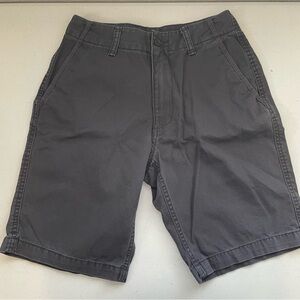 Old Navy - Mens Khaki Shorts - Waist 28 - color: Dark Gray “Panther”